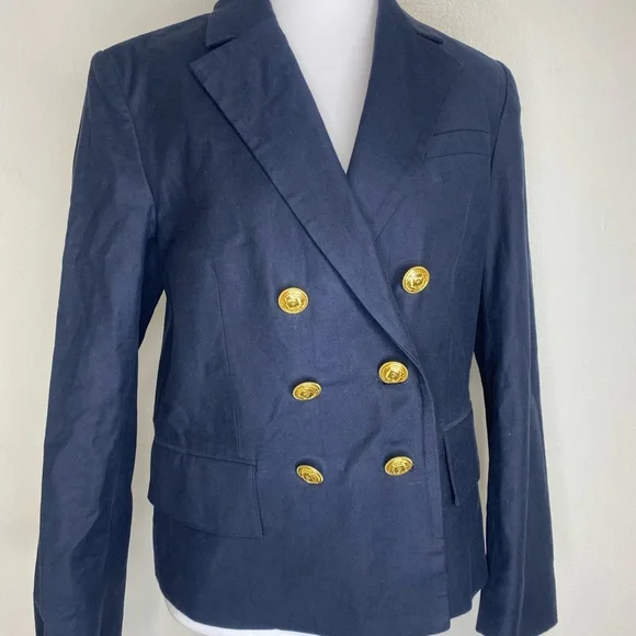 FRAME Double Breasted Shrunken
Blazer - Picture 8 of 13